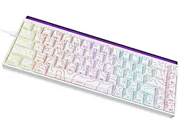 Клавіатура Ajazz NK68 Red Switch White (NK68-R-S-W) - мініатюра 3