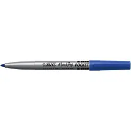 Маркер Bic перманентний Fine, синій (bc8209012) - мініатюра 2