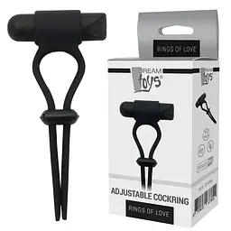 Ерекційне кільце Dream Toys Zacisk Adjustable Cockring, 14 см (чорний) - мініатюра 3
