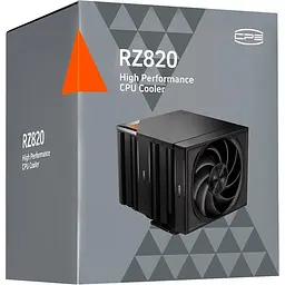 Кулер для процесора PcCooler PсCOOLER RZ820 Black (RZ820-BKNWNX-GL) - мініатюра 7