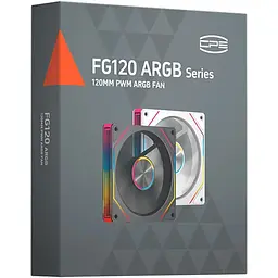 Вентилятор PCCOOLER FG120 ARGB BK (FIG120-BKAC112-GL) - мініатюра 4