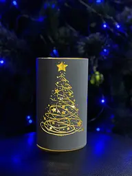 Світильник декоративний Luca Lighting Ялинка 15.9х15 см білий (8720362197591_1) - мініатюра 2