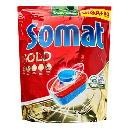 Таблетки для миття посуду у посудомийній машині Somat Gold, 90 таблеток - мініатюра 2