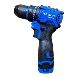 Шуруповерт акумуляторний безщітковий Zegor CDAX-16BL/16В/45 Нм/дві швидкості/2 батареї 16 В 2 Ач/реверс/підсвічування/кейс
- мініатюра 4