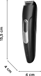 Тример для бороди і вусів Rowenta Stylis Easy чорний (TN2804E0) - мініатюра 9