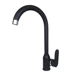 Змішувач для кухні Globus Lux Ontario GLO-0203S-BB Чорний - мініатюра 2