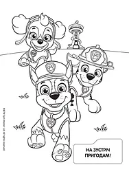 Водяна розмальовка PAW Patrol синя (121546) - мініатюра 2