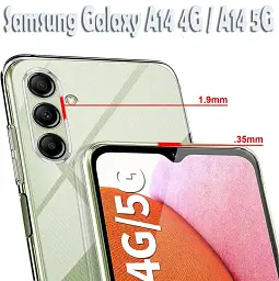 Чохол до мобільного телефона BeCover Samsung Galaxy A14 4G SM-A145/A14 5G SM-A146 Transparancy (708971) - мініатюра 3