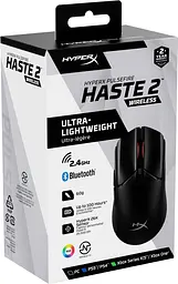 Миша HyperX Pulsefire Haste 2 Wireless Black (6N0B0AA) [86120] - мініатюра 9