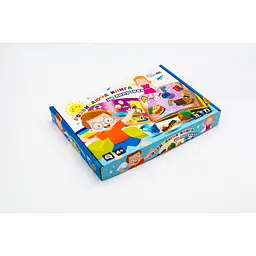 Дитяча розвиваюча "Книга на липучках" PuzzleOK Puz-88891, 71 деталь 11 сторінок - мініатюра 2