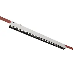 Светильник трековий LED Levistella 78020-BL02 PKW, 20W, 4000K, білий алюміній, для текстильної трекової системи - мініатюра 3