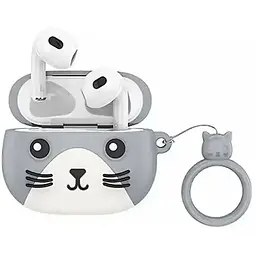 Бездротові TWS навушники Hoco EW46 Cat Face Case Mysterious Cat