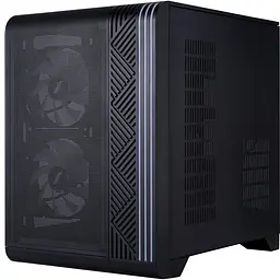 Корпус 1stPlayer VT5-BK-3F7 Чорний - мініатюра 7