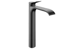 Змішувач для умивальника Hansgrohe Vivenis CoolStart з донним клапанома brushed black chrome 75045340