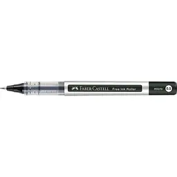 Ролер Faber-Castell Free Ink rollerball, колір чорнила чорний, 0,5 мм, одноразова (29194) - мініатюра 2