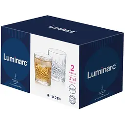 Набір склянок низьких Luminarc Rhodes 310 мл 2 шт. (X1769) - мініатюра 3