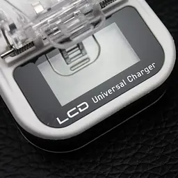 Зарядний пристрій заряджання адаптер LCD Жабка HY02 з USB та екраном - мініатюра 6