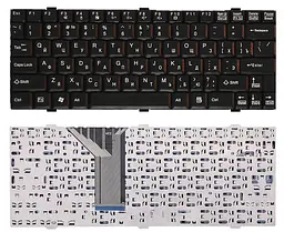Клавіатура для ноутбука Fujitsu LifeBook (P5020, P5020D, P5010, P5010D) Black - мініатюра 3