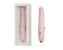 Вібратор Zalo - EVE Sakura Pink, вібрація + ротація, імітація язичка, підігрів до 39 °C - мініатюра 8