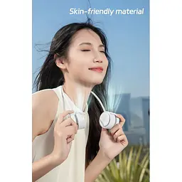 Портативний вентилятор WiWU Twins Neck Fan Wi-FS014 White (6977703655186) [169832] - мініатюра 8