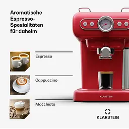 Кавоварка Klarstein Espressionata Evo 19 бар (10045423) - мініатюра 4