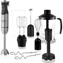 Блендер Liberton LHB-0307 Black, 1000W, занурювальний