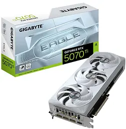 Відеокарта GIGABYTE RTX 5070 Ti 16GB EAGLE OC ICE SFF (GV-N507TEAGLEOC ICE-16GD) (GDDR7, 256 bit, PCI-E v5.0 x16) - мініатюра 10