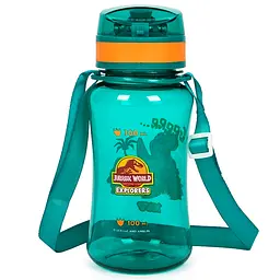 Пляшка для води Yes Jurassic World Kids 400 мл зелена (708903) - мініатюра 2