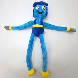 М'яка іграшка обіймашка Папа Хагі Ваги довгі ноги монстрик з Poppy Playtime 43см синій