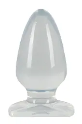 Анальна пробка Crystal Clear Big Plug 13 см (прозорий)