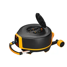 Автоматична котушка зі шлангом Fiskars XL з роликами (1067548)