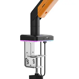Настільне кріплення для монітора Anda Seat Stealth Pro II RGB 17''-42'' Orange (AD-W-A9X-1S-BO) [123492] - мініатюра 7