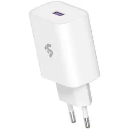 Зарядний пристрій 2E USB-C Wall Charger PD3.0 DC5V/3A, 20W, white (2E-WC1USBC20W-W) - мініатюра 3