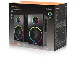 Комп'ютерні колонки REAL-EL S-410 Black (EL121200016) - мініатюра 9