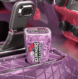 Жувальна гумка Ice Breakers Ice Cubes Frozen Berry Blast без цукру 40шт - мініатюра 3