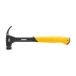 Молоток DeWALT CURVE-CLAW, цельнометаллический, 567 г, с гвоздодером (DWHT51009-0)