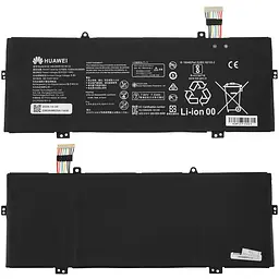 Батарея для ноутбуку Huaweii HB4593R1ECW-22 (MateBook: 14 2020 X Pro) 7.64V 7330mAh Чорний - мініатюра 2