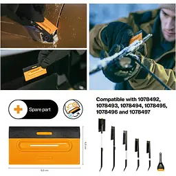 Запасний скребок для автощіток Fiskars X-series/Plus/Solid (1078610) - мініатюра 2