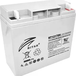 Акумулятор Ritar AGM RT12170H, Gray Case, (12V 17.0Ah)