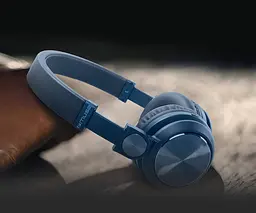Навушники Muse M-276 BTB сині - мініатюра 4