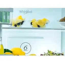 Холодильник Whirlpool багатодверний 187.4x90.9х69.8 холод. відд. 384 л мороз. відд. 207 л 4дв. А++ NF інв. дисплей нерж - мініатюра 8
