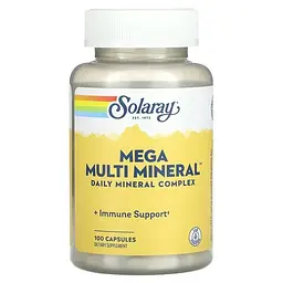 Минеральные комплексы Mega Multi Mineral 100 капсул Solaray vit0005372
