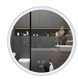 Дзеркало Mixxus PLAIN MC11-60 з LED Touch, Anti-fog, димером, регулюванням яскравості (MI6663) - мініатюра 1
