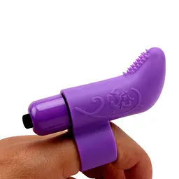 Вібратор Missweet Finger Vibe 7.4 см фіолетовий - мініатюра 3