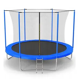 Батут Jumi Motion Sport Line 10ft (305см) з внутрішньою сіткою синій - мініатюра 1