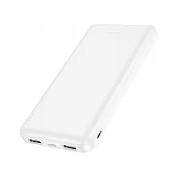 Зовнішній акумулятор Power bank HOCO J100 10000 mAh батарея заряджання Білий