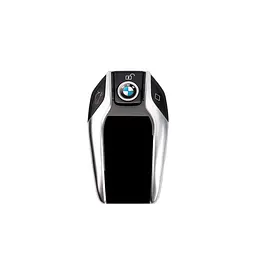 Чохол ключа BMW чорний карбон із брелоком (спортивна форма) - мініатюра 2