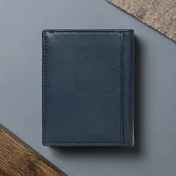 Кредитниця Tony Perotti натуральна шкіра Cortina 5045 navy (90153) Темно-синя - мініатюра 4