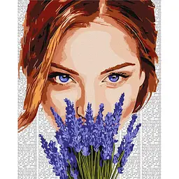 Картина за номерами "Барвиста поезія: Лаванда" ©art_selena_ua Ідейка KHO8595, 40x50 см