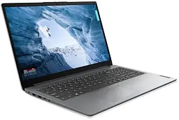 Ноутбук Lenovo ideapad 1 15IJL7, Cloud Grey, 15.6" (1920x1080, IPS), Celeron N4500 (2x1.10-2.8 GHz), 8Gb DDR4, 512Gb NVMe, UHD Graphics, WiFi 6, Bluetooth 3.0/1xUSB 2.0, HDMI, 42 Wh, Без ОС (82LX00AKRA)